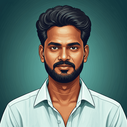 Portrait of a local Chennai resident