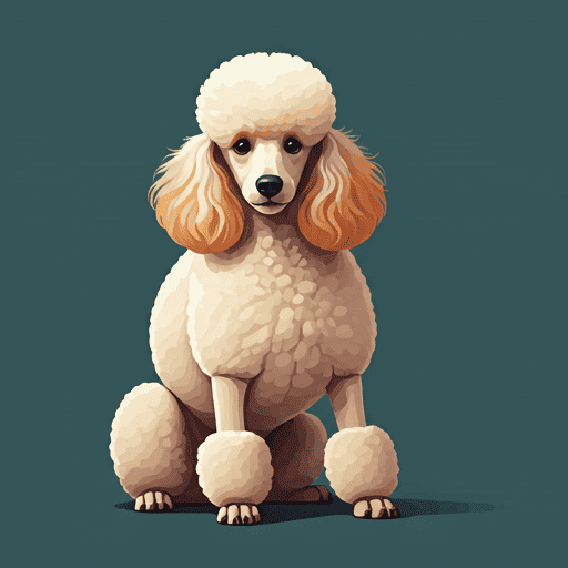 Groomed Poodle