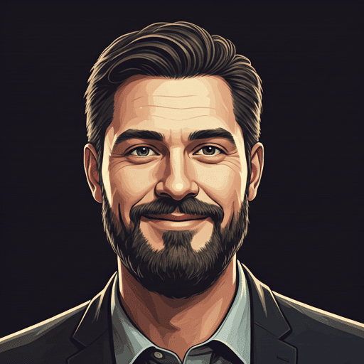 Friendly portrait of a pet owner